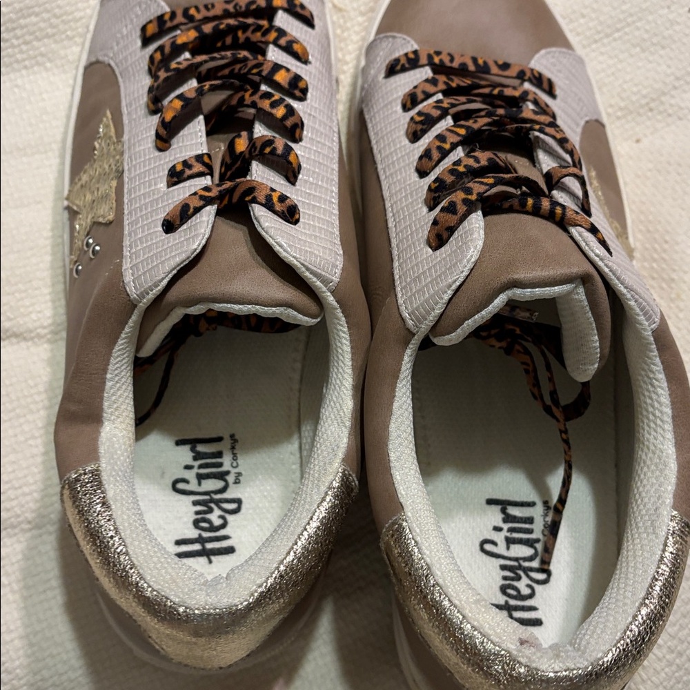 Corkys Gold Metallic Glitter Supernova Sneaker Size 11. EUC - Picture 12 of 12